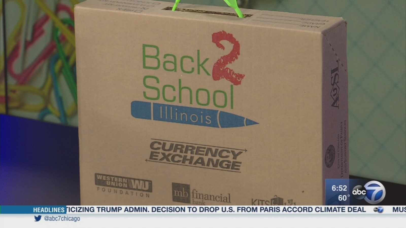 Local nonprofit surprises schools with free supplies ABC7 Chicago