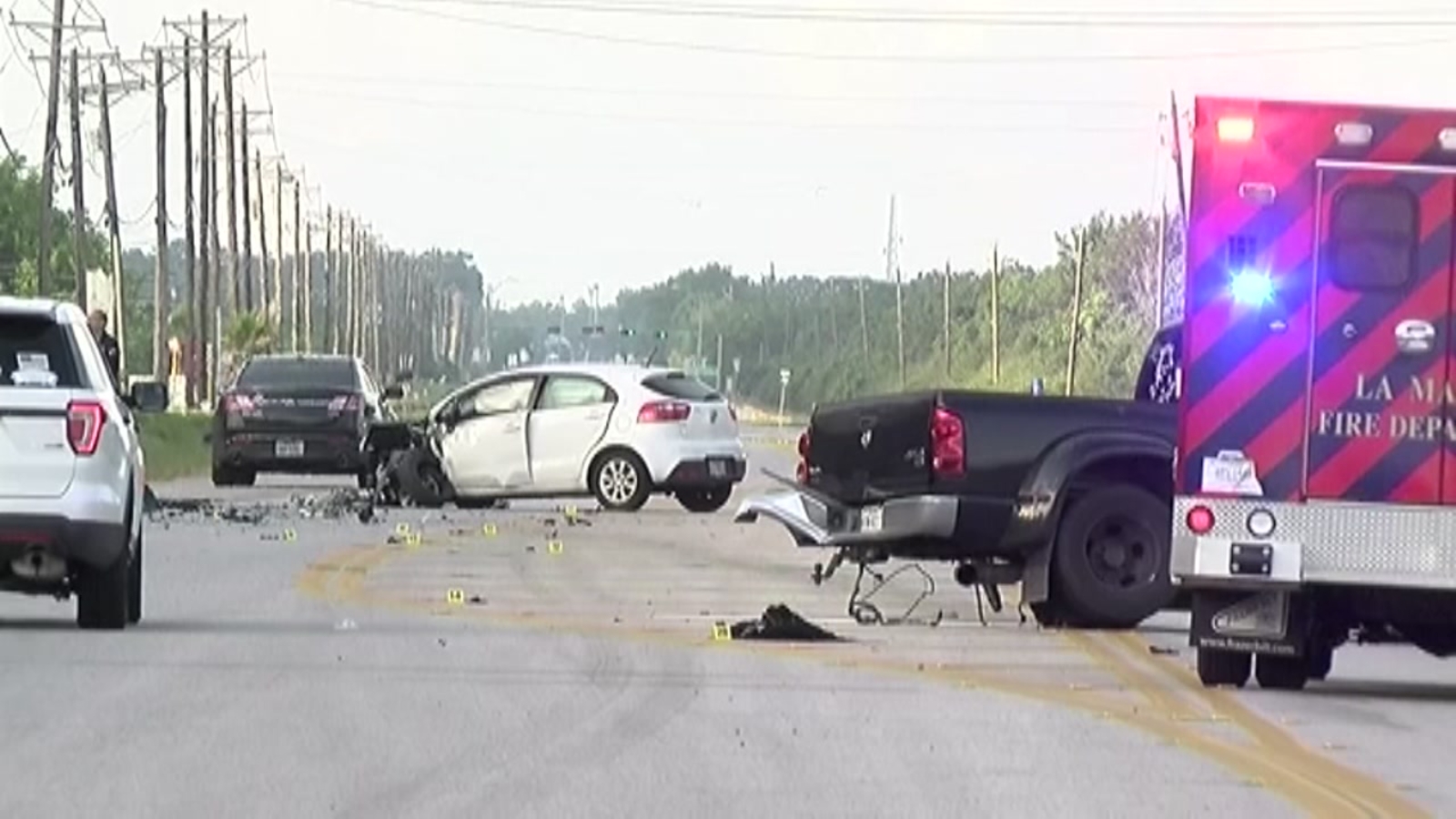 La Marque police investigating fatal car crash and shooting ABC13 Houston