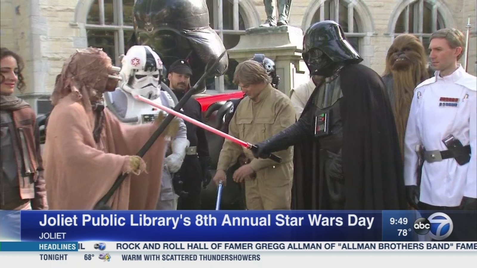 Joliet Public Library hosts Star Wars Day ABC7 Chicago