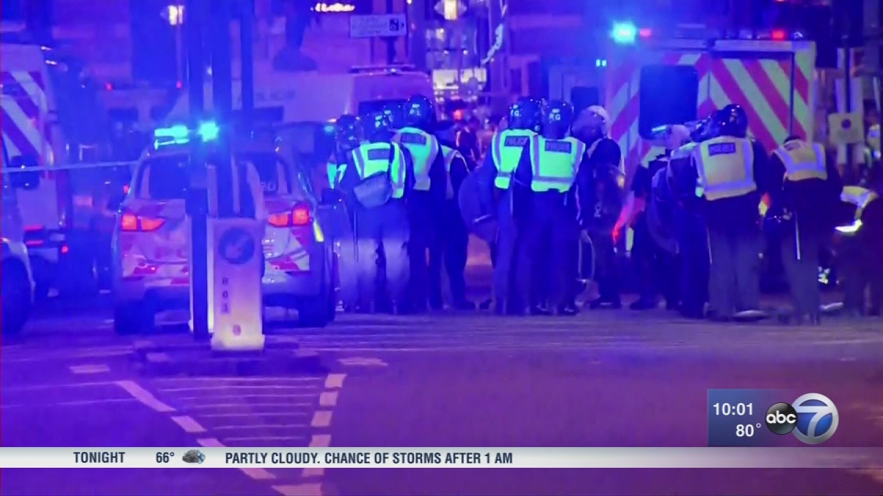 6 dead in London attack, 3 attackers killed