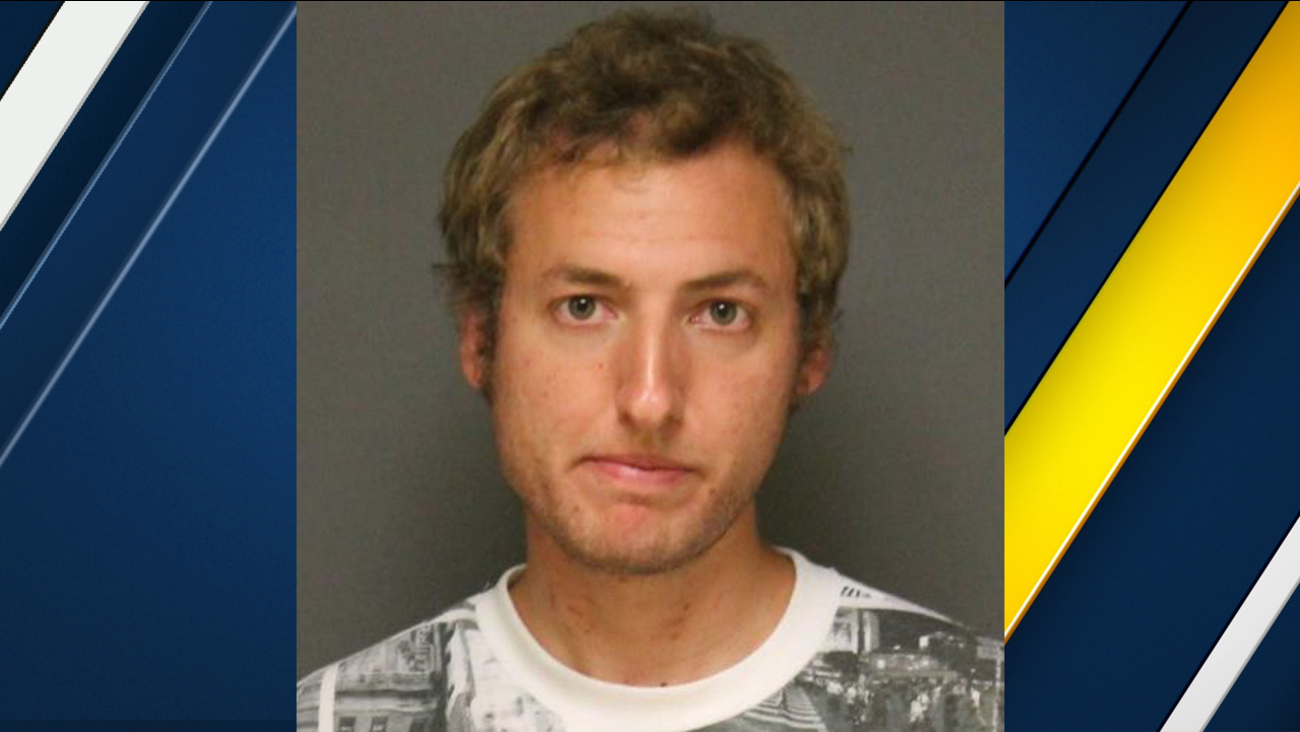 Vincent Conti, 26, accused of having a sexual relationship with a 13-year-old girl from Fullerton that he had met online.
