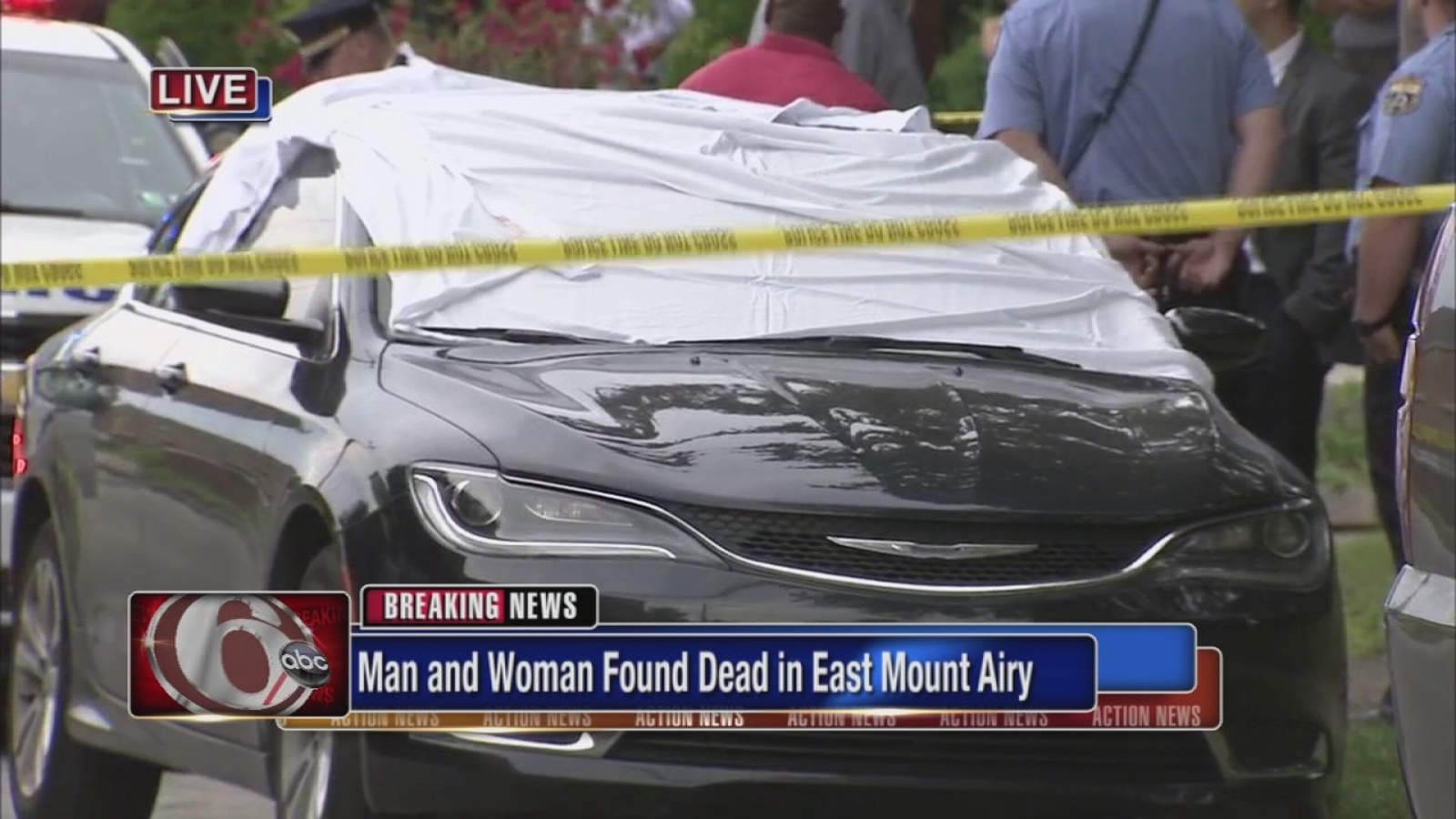 Young man and woman shot, killed inside car in East Mount Airy - 6abc ...