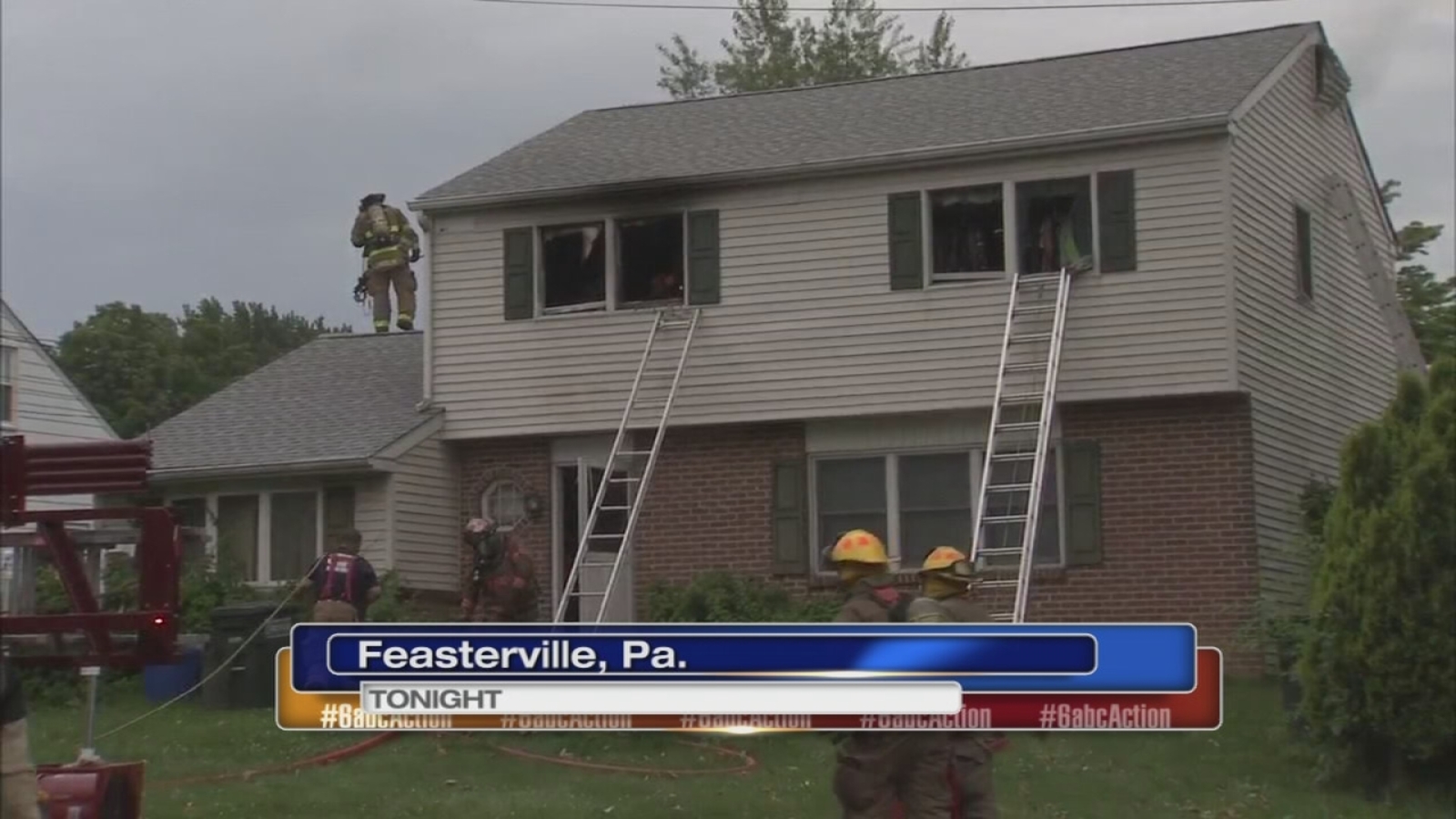 Man hospitalized after house fire in Feasterville 6abc Philadelphia