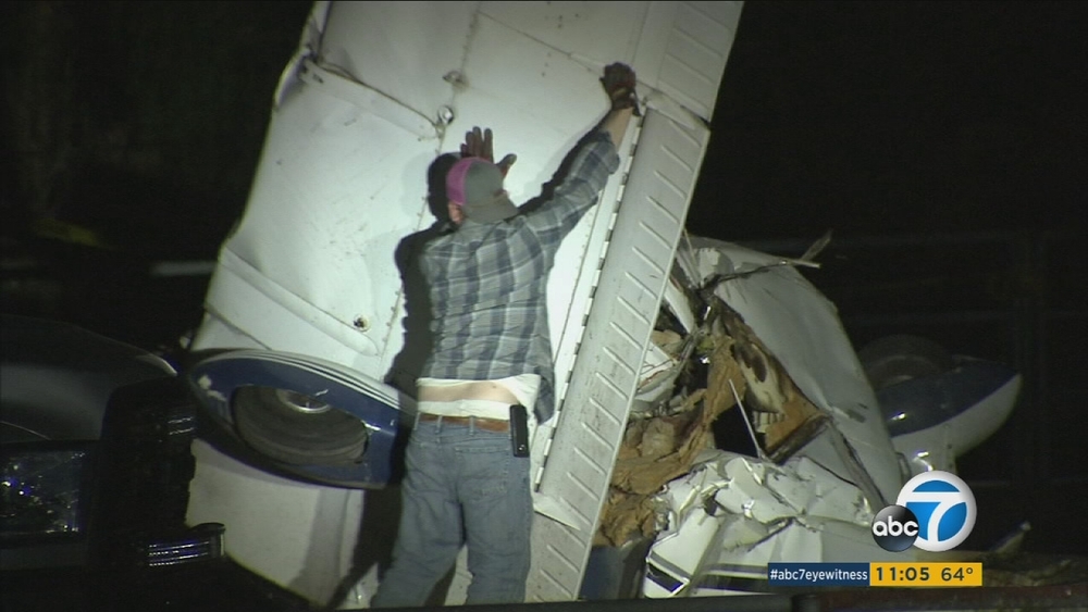 Father, son from Calabasas killed in Ventura County small-plane crash
