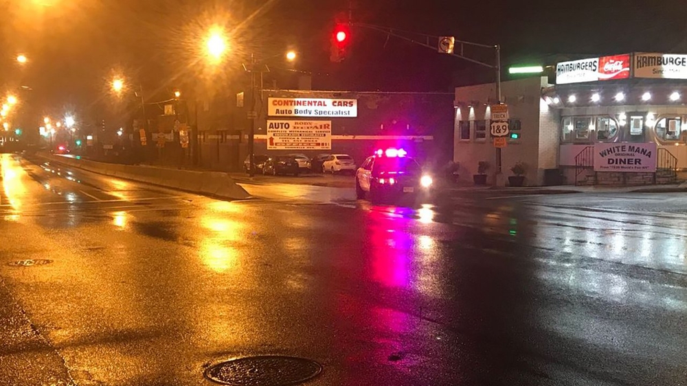 Car crashes, catches fire in Jersey City after police pursuit