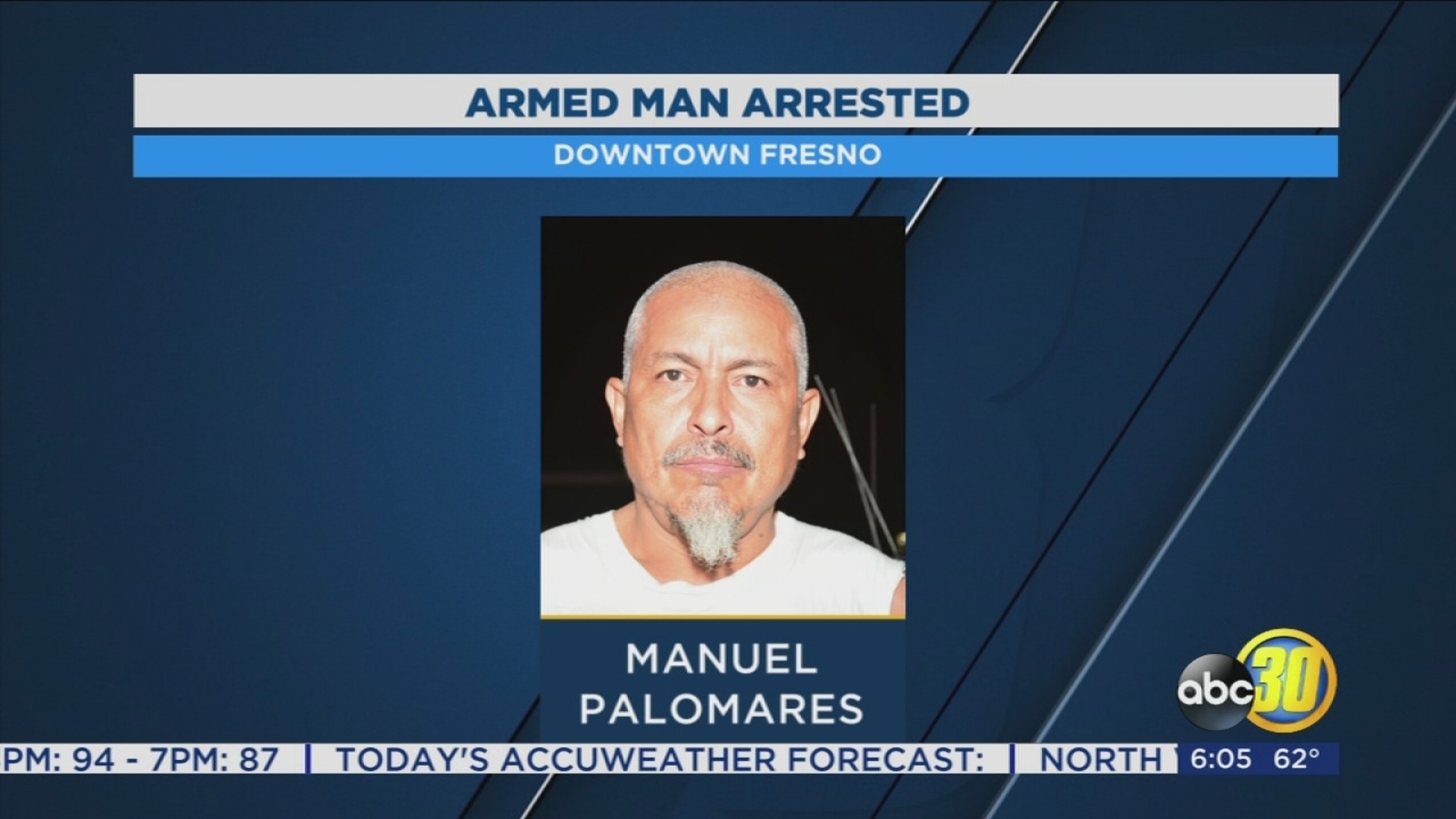Man arrested for wearing a loaded gun into a Fresno bar - ABC30 Fresno