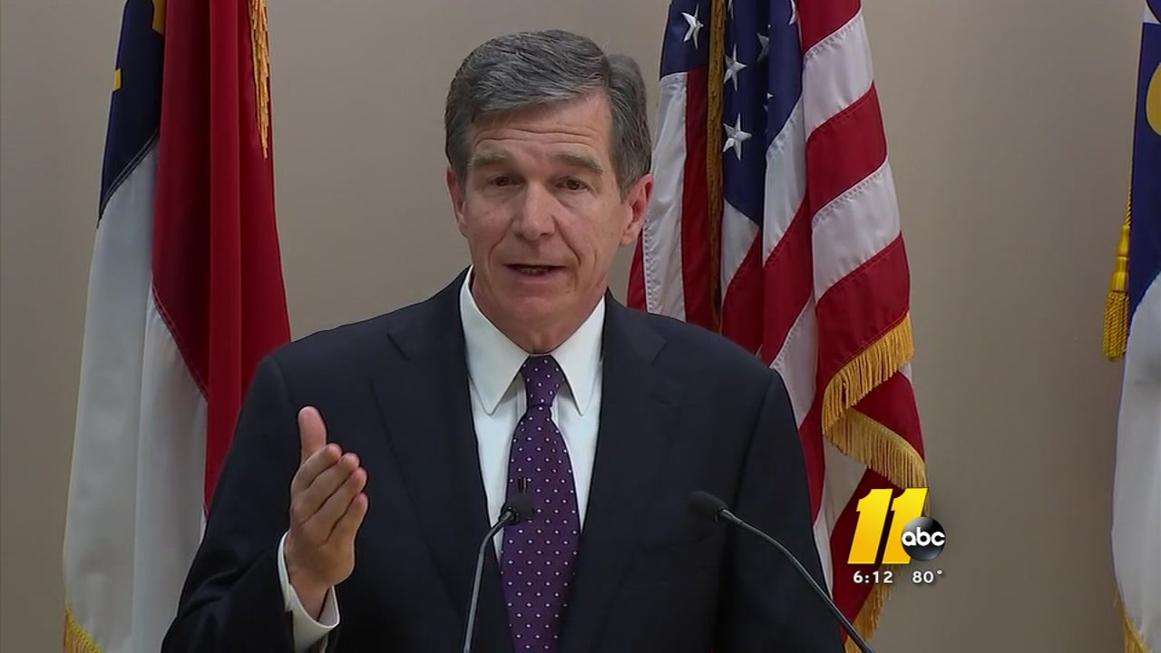 Gov. Roy Cooper blasted the NC GOP budget