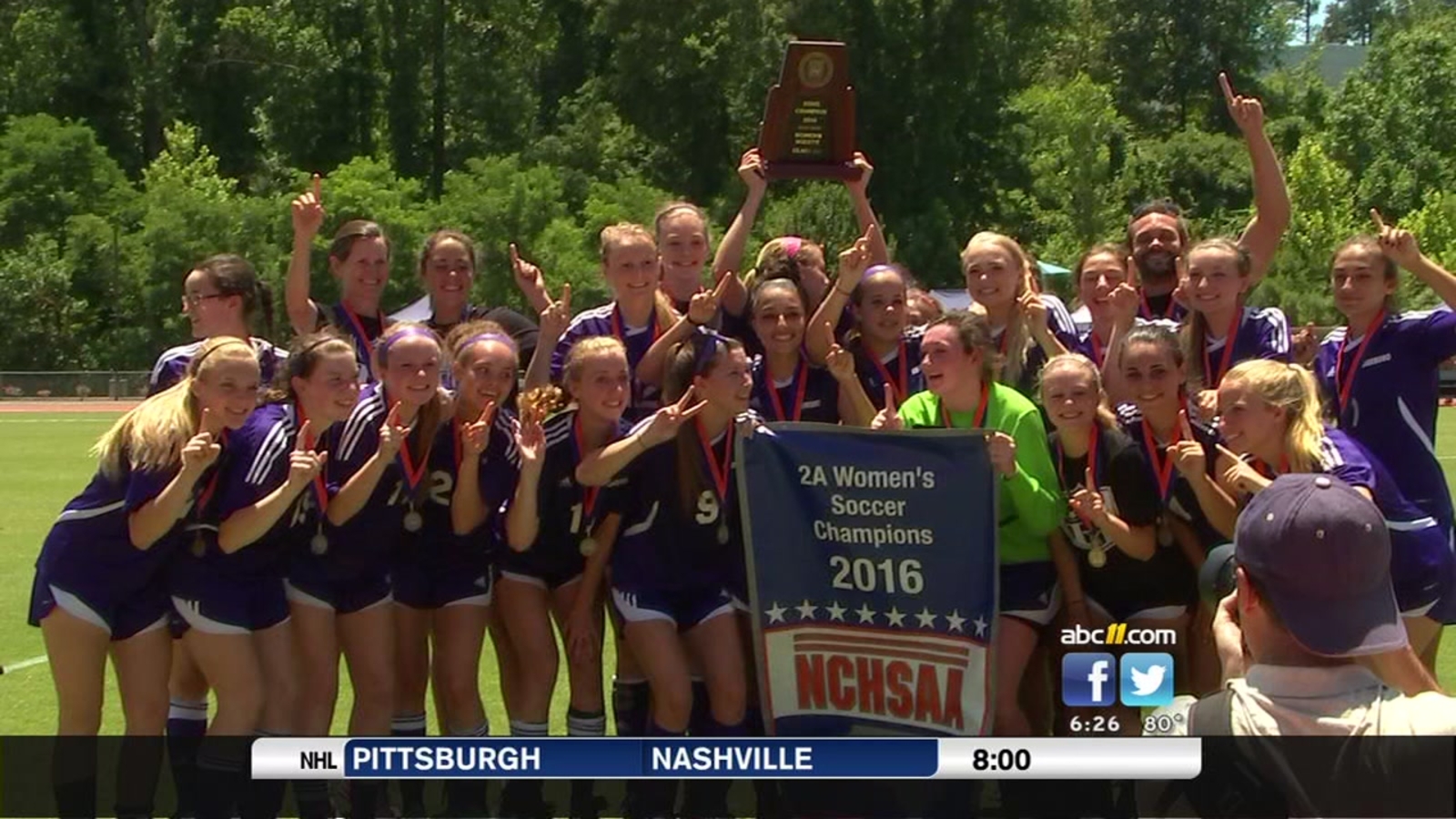 Carrboro HS girls soccer wins third straight state title ABC11 RaleighDurham