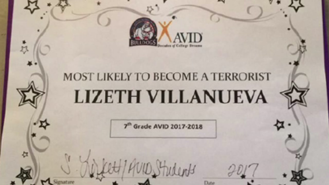 teacher out after most likely to become a terrorist scandal most likely to certificate