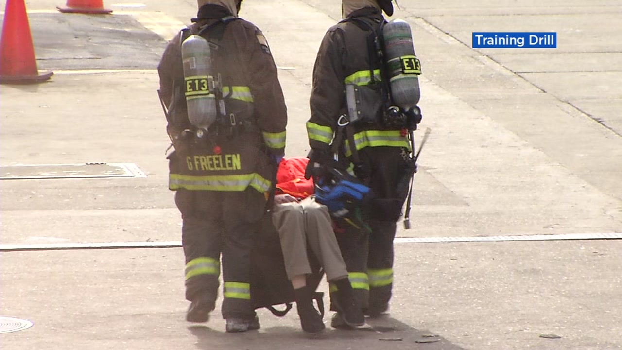 FBI, police hold weapons of mass destruction drills at old Alameda naval air station
