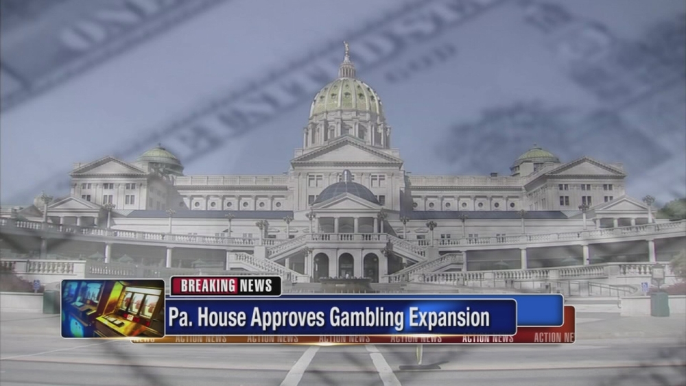 Pennsylvania House OKs biggest gambling expansion in years