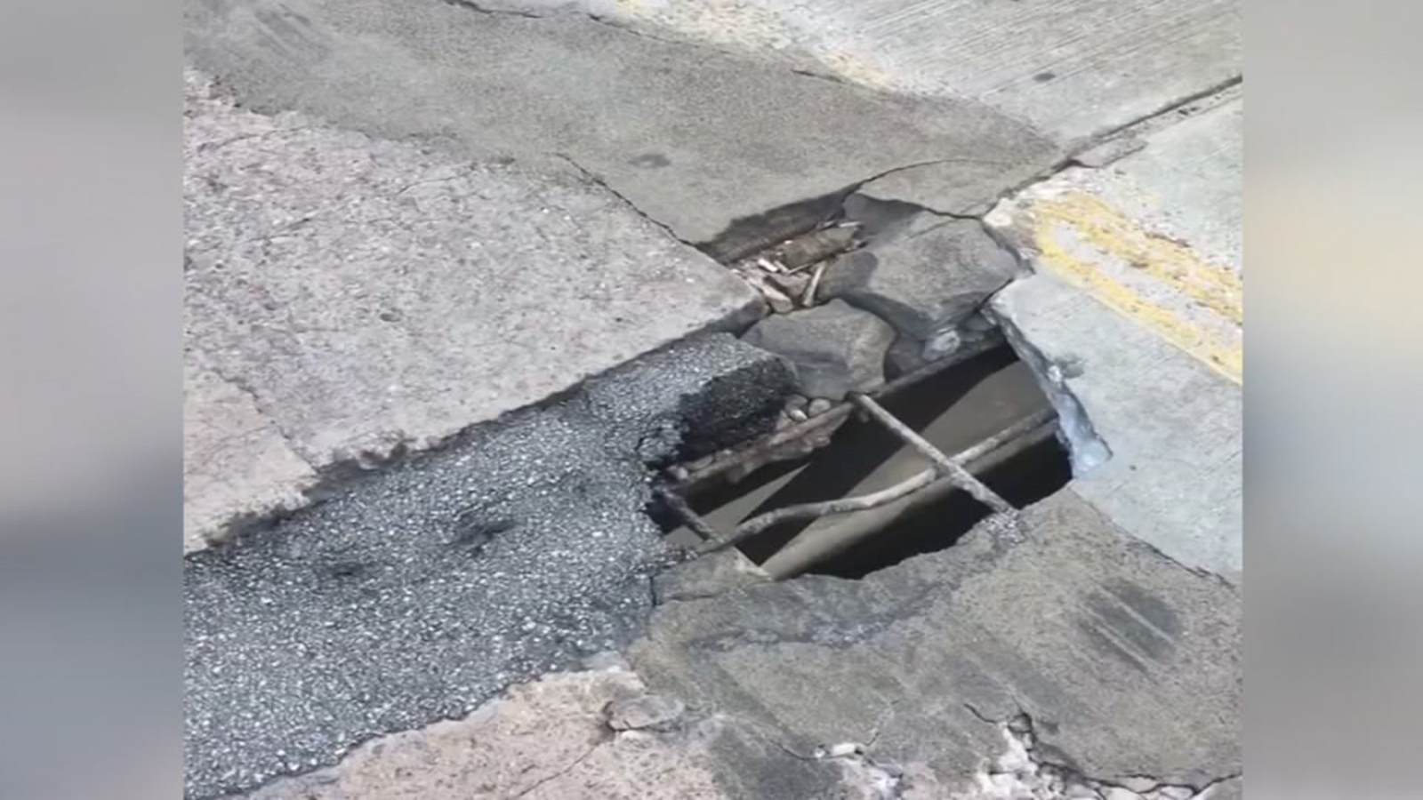 Gouges On Highway Road woes: Freeway hole exposes more problems - ABC13 Houston