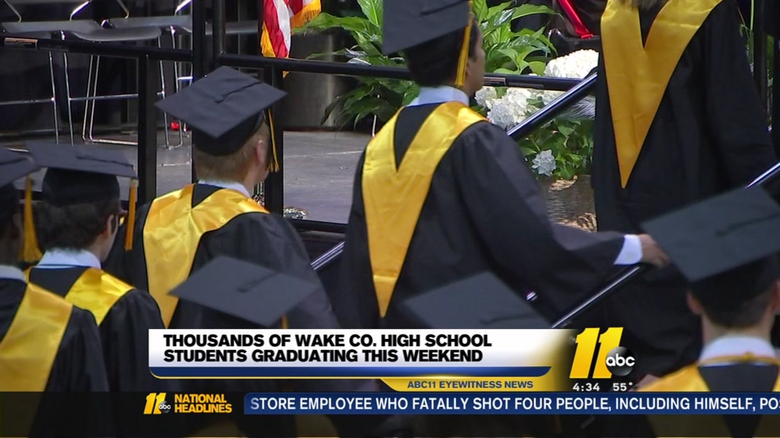 Thousands of high school students are turning their tassels this