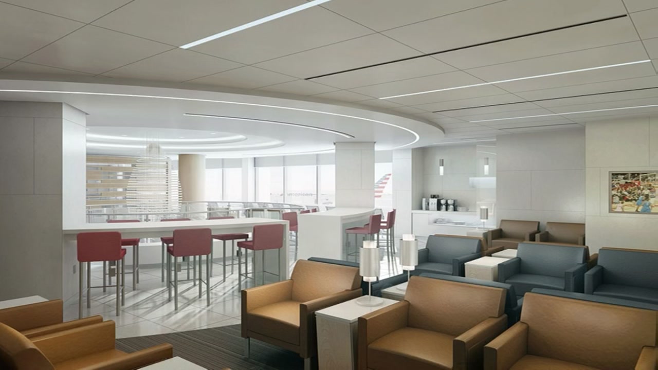 American Airlines Terminal Iah American Airlines Opens New Lounge In Houston - Abc13 Houston