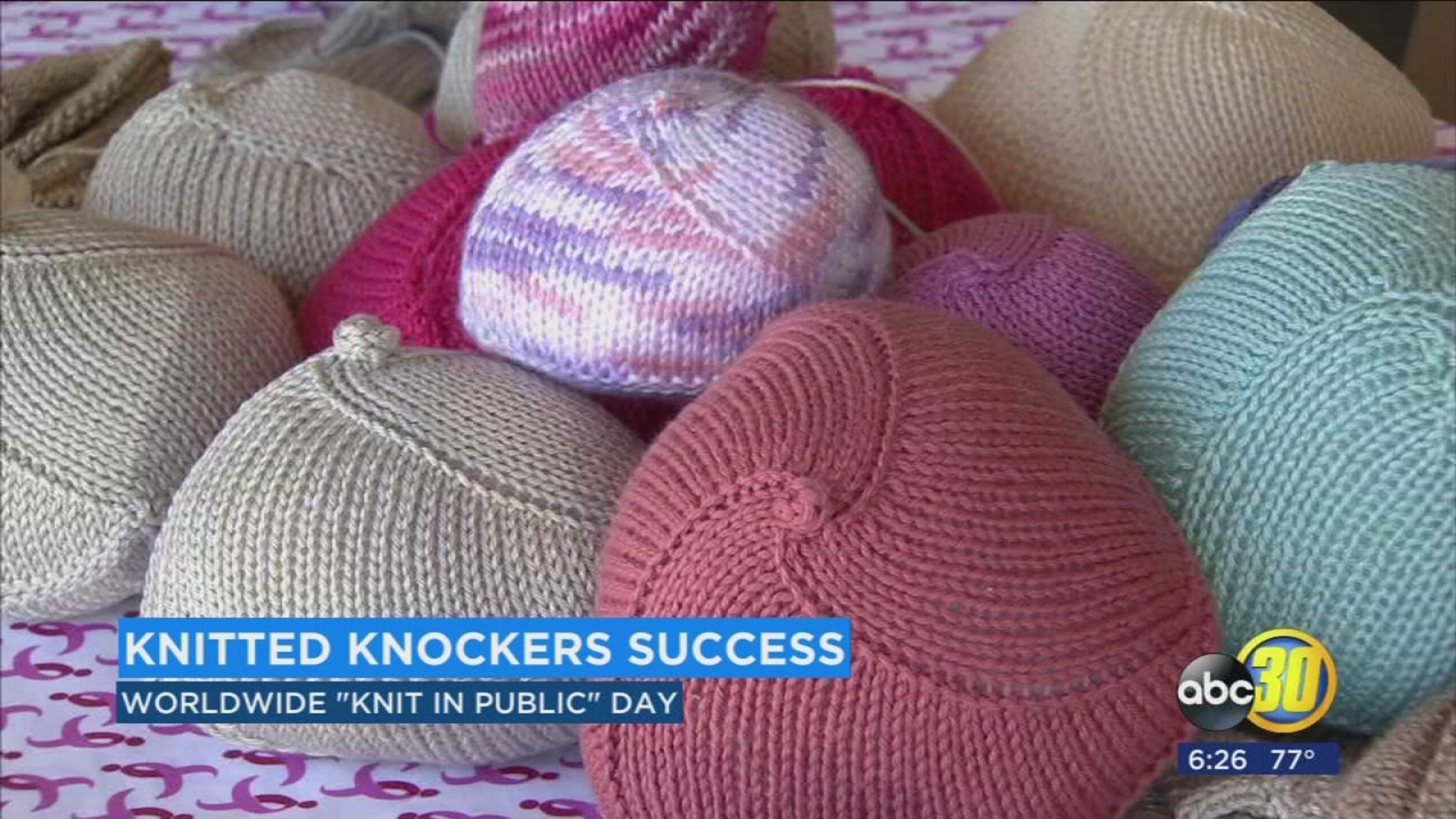 'Knitted Knockers' helping breast cancer survivors across California