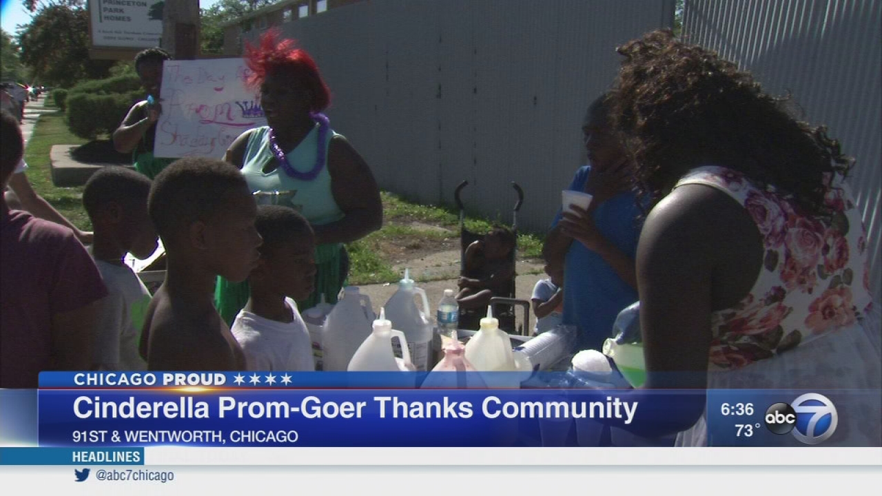 Teen gives back after 'Cinderella Prom'