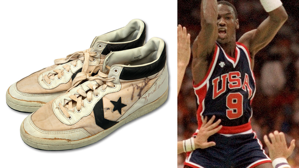 Historic Michael Jordan shoes break record