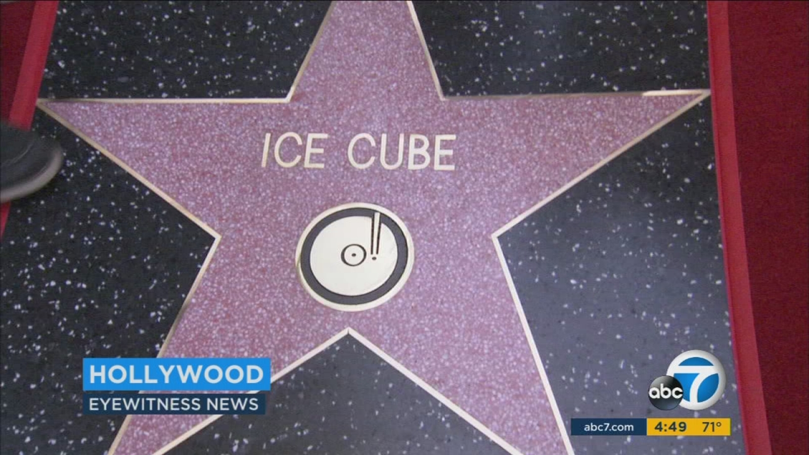 Ice Cube receives star on Hollywood Walk of Fame ABC7 Los Angeles