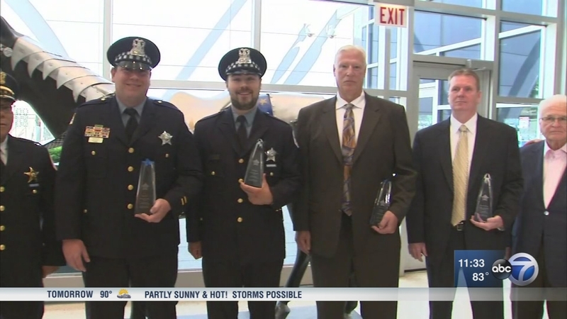 Cpd Officers Detectives Honored After Shooting Abc7 Chicago