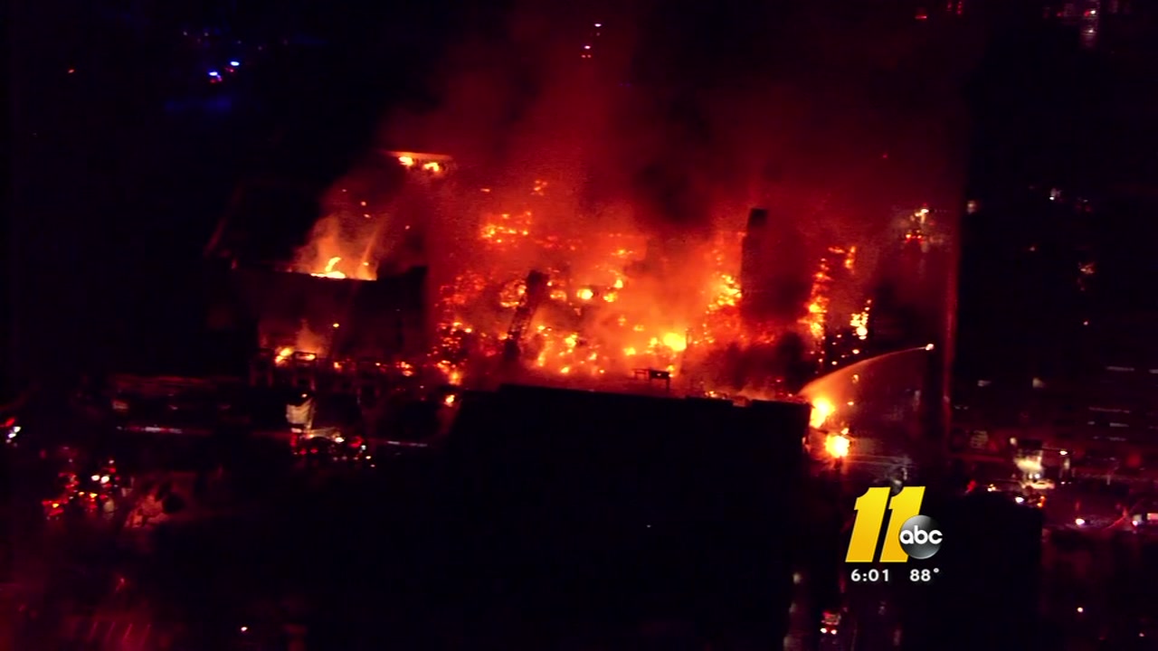 Massive Raleigh fire not a factor at building code meeting