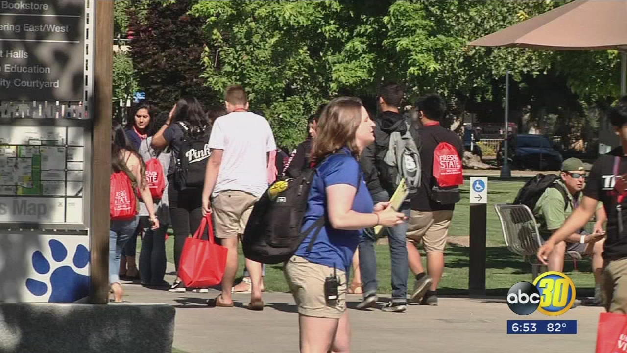 'Dog Days' welcomed hundreds of new Fresno State students for orientation