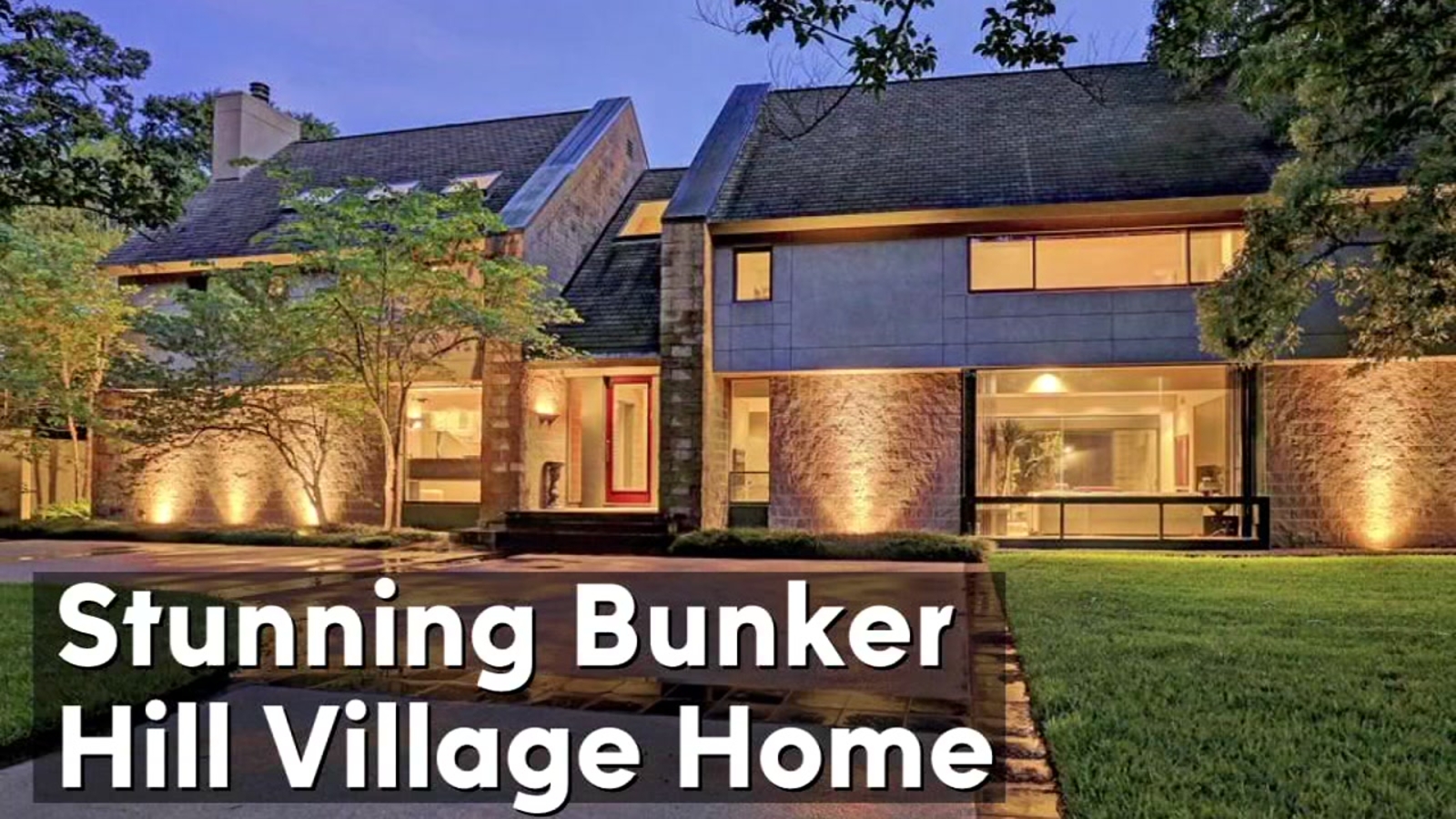 Stunning contemporary home makes splash in Bunker Hill Village ABC13