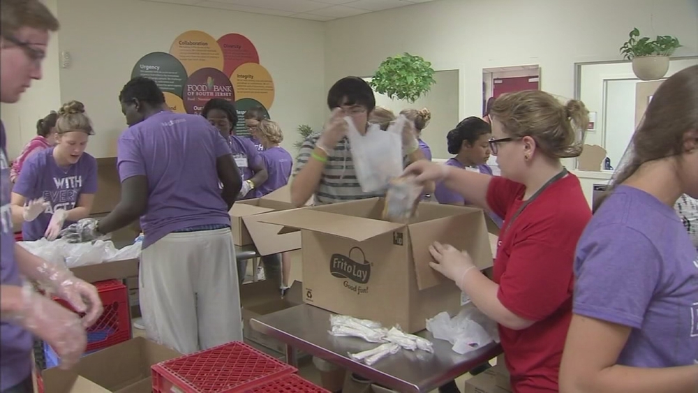 NJ food bank provides lunch for kids over the summer