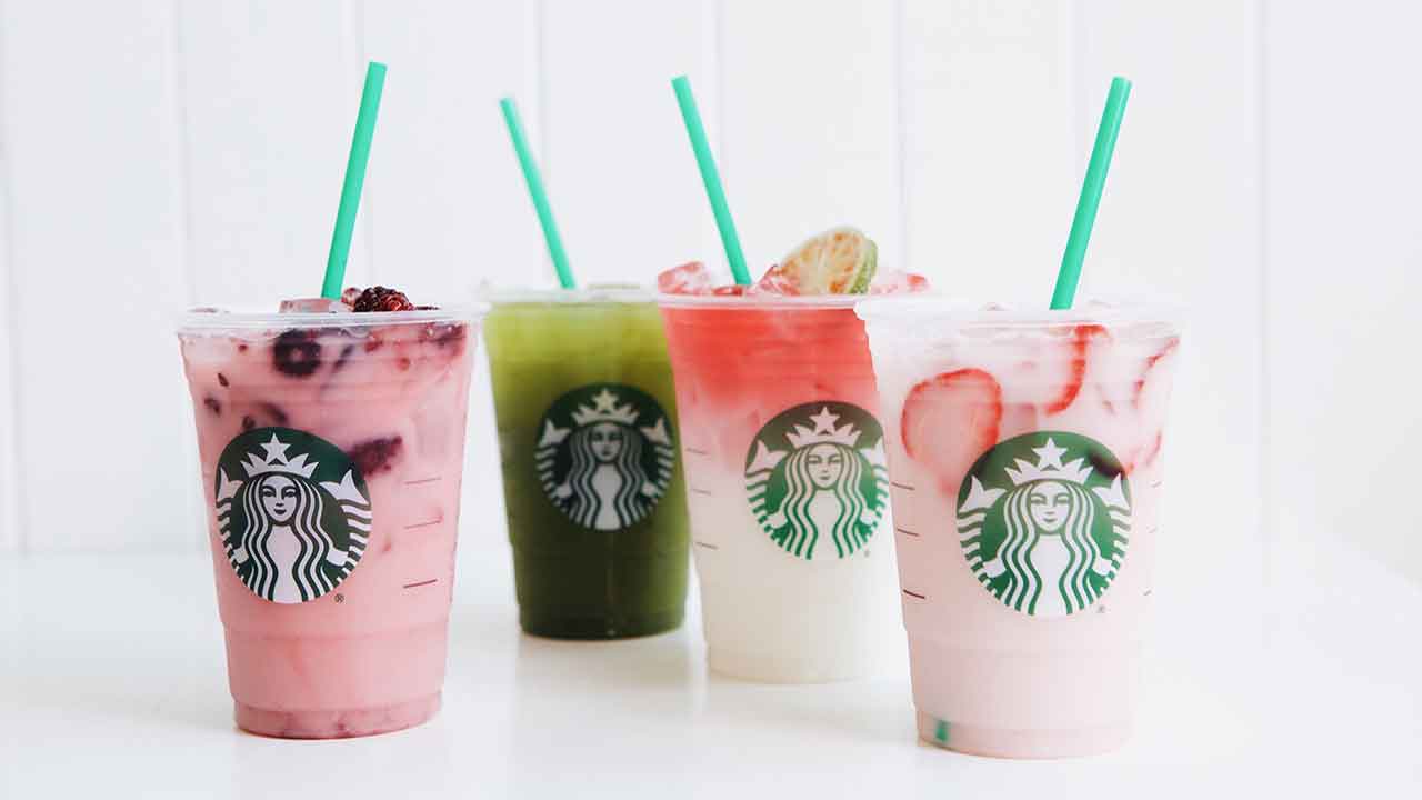 Lady Gaga Debuts her own line of drinks at Starbucks