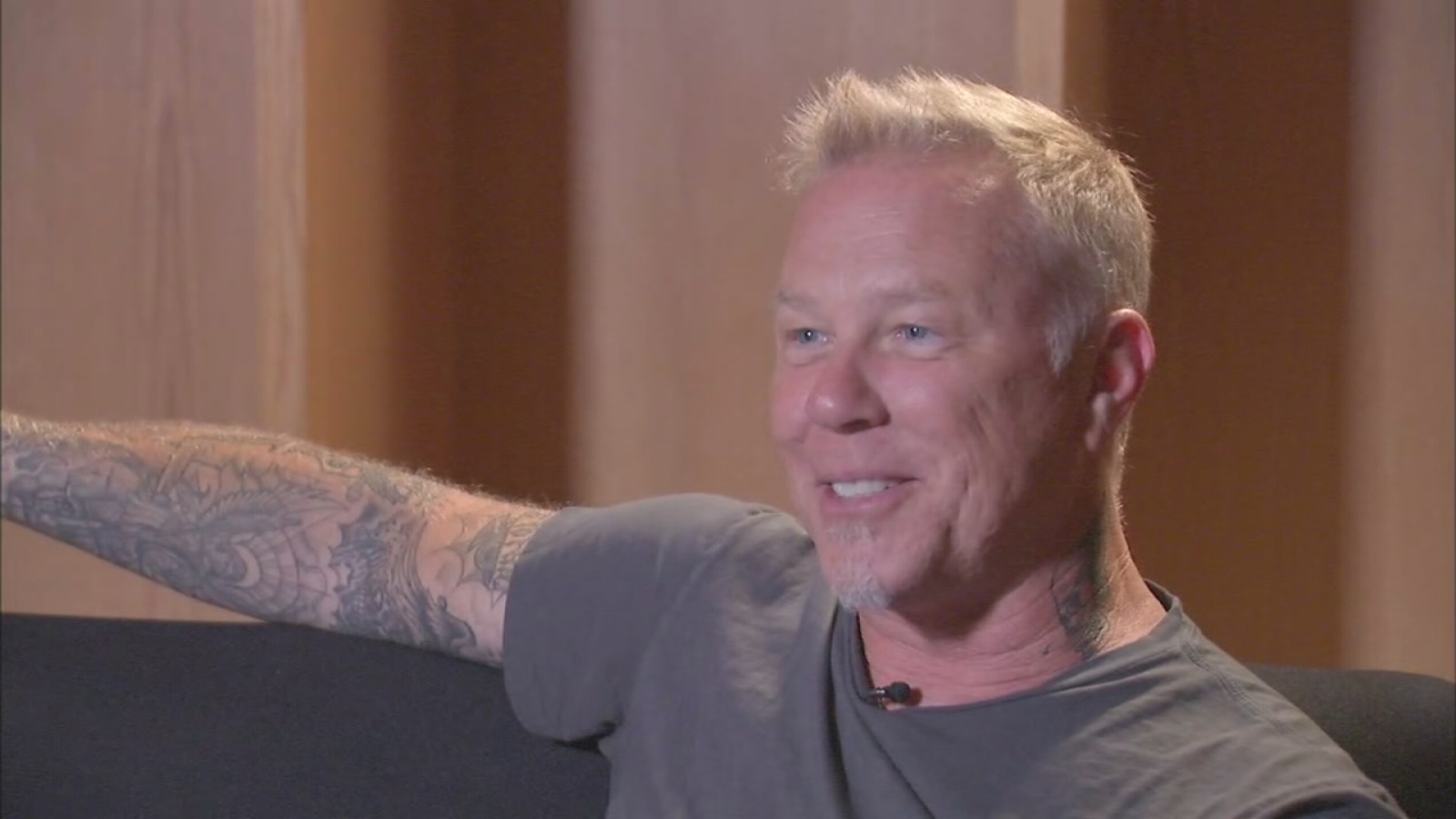 Metallica lead singer James Hetfield shares why he loves playing in