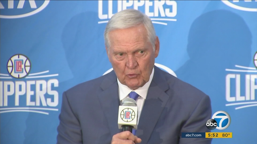 Jerry West officially hired as consultant for Clippers