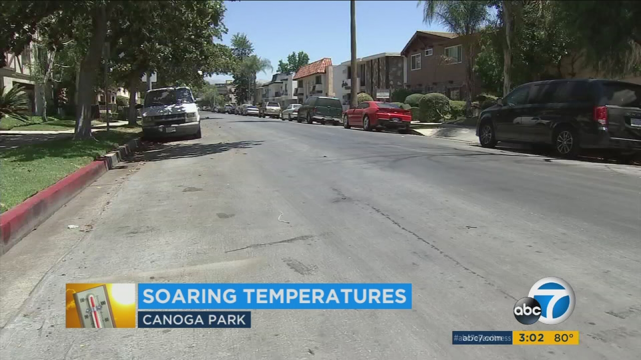 Cool pavement or not, LA residents still feel the heat