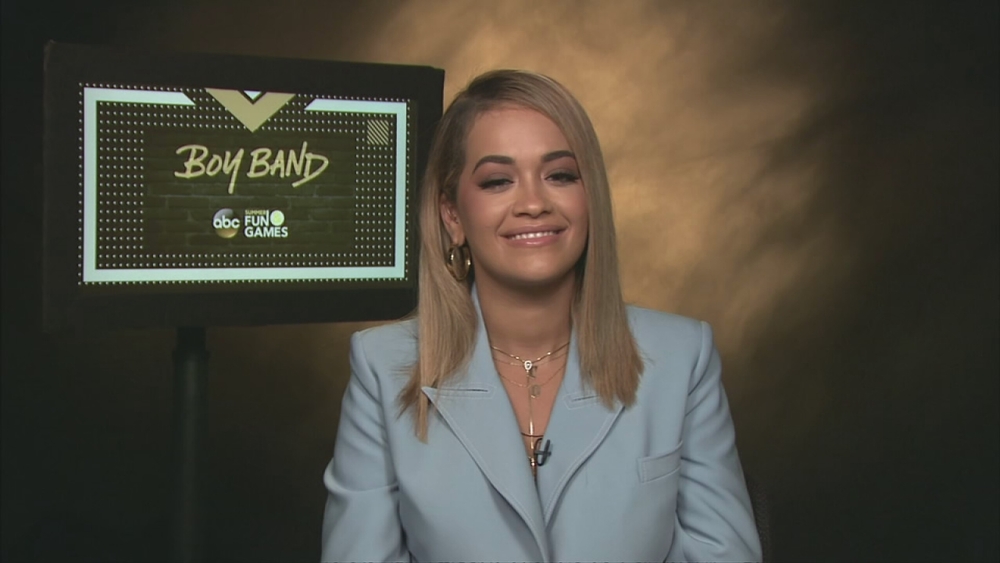 Rita Ora talks about hosting 'Boy Band' on ABC