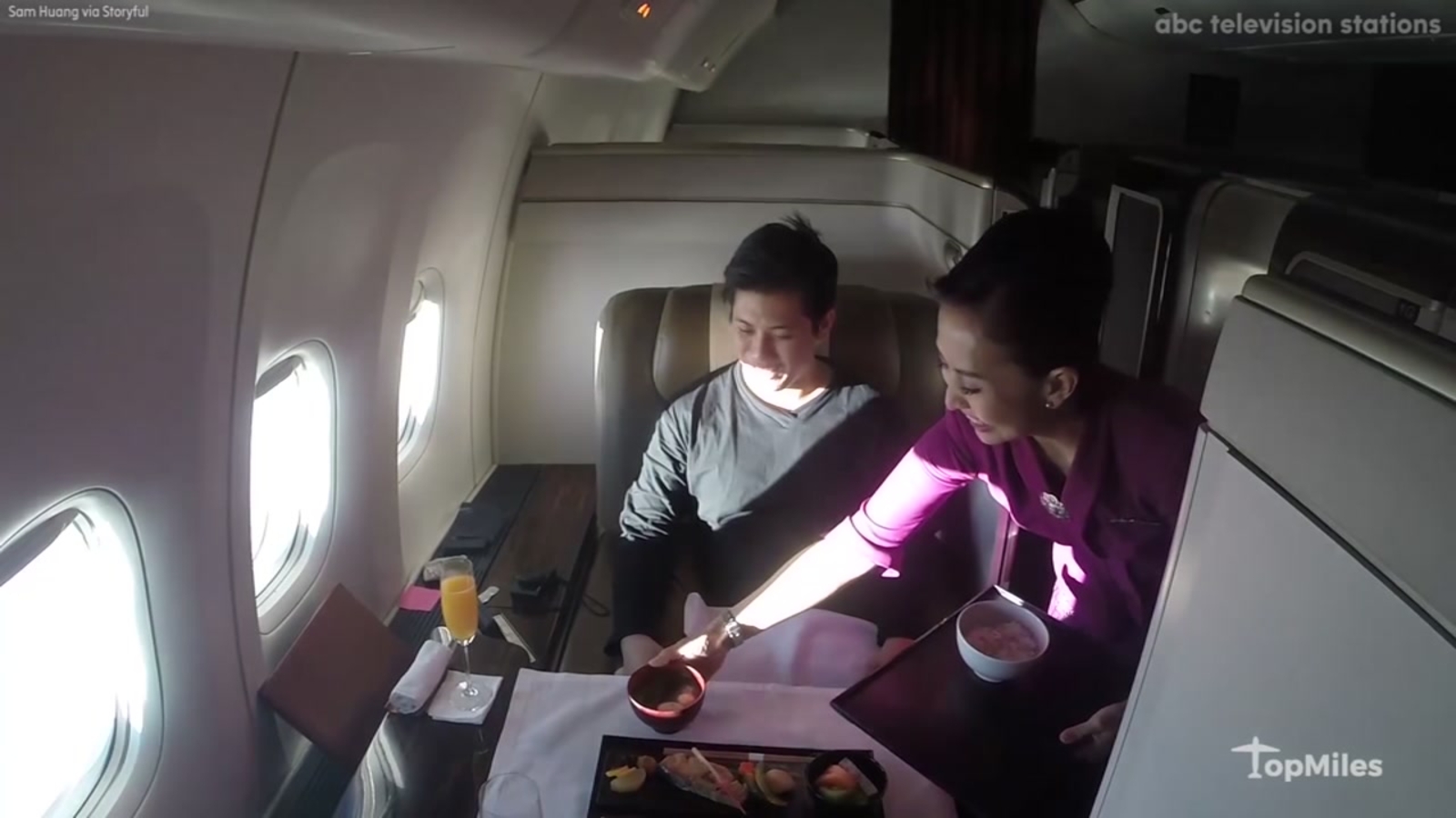 This First Class Flight Is Worth 7 000 But One Traveler Says He Paid