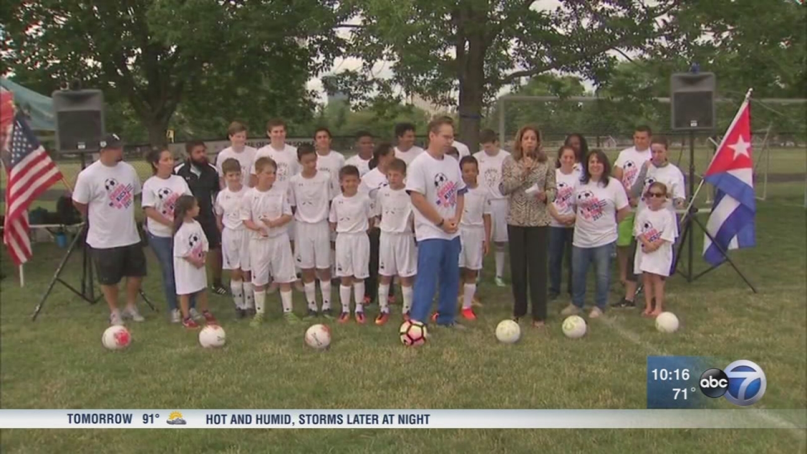 Chicago youth soccer players to play in Cuba - ABC7 Chicago