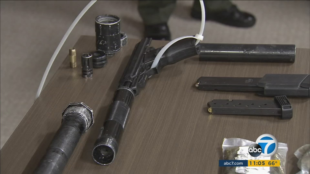 Deputies arrest man with cache of weapons at Pasadena Metro station