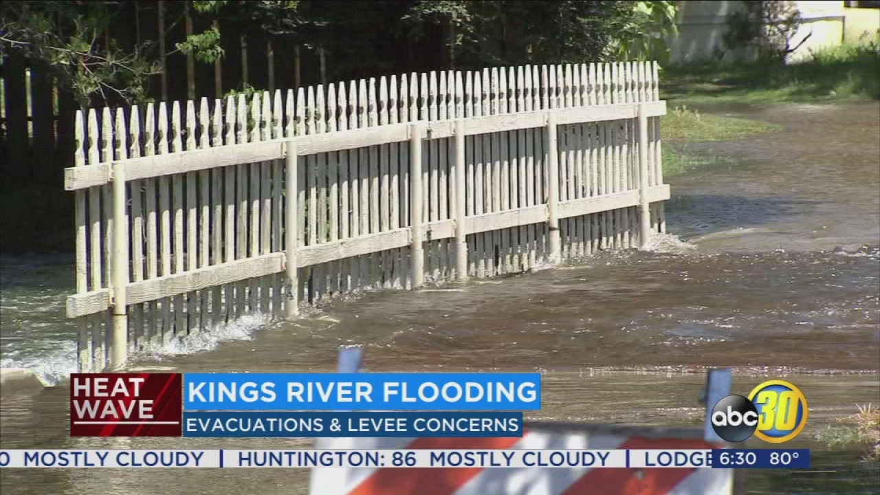 Extreme heat has the Kings River running high and fast