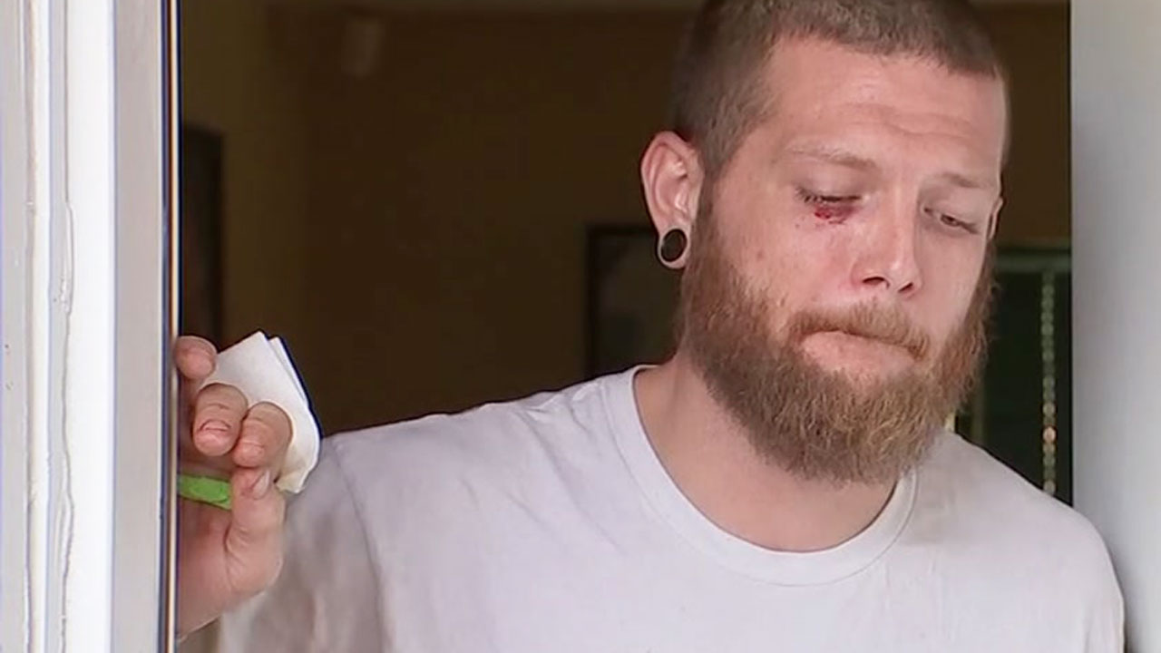 Homeowner talks about being shot through door, roommate killed