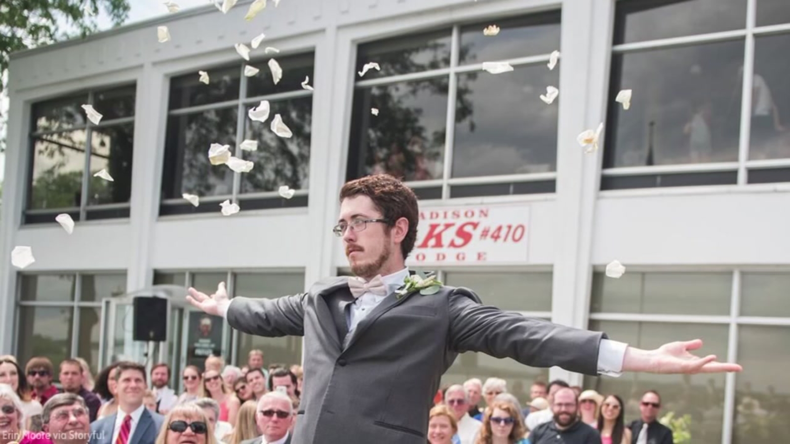 'Flower man' embraces role for cousin's wedding ABC7 San Francisco