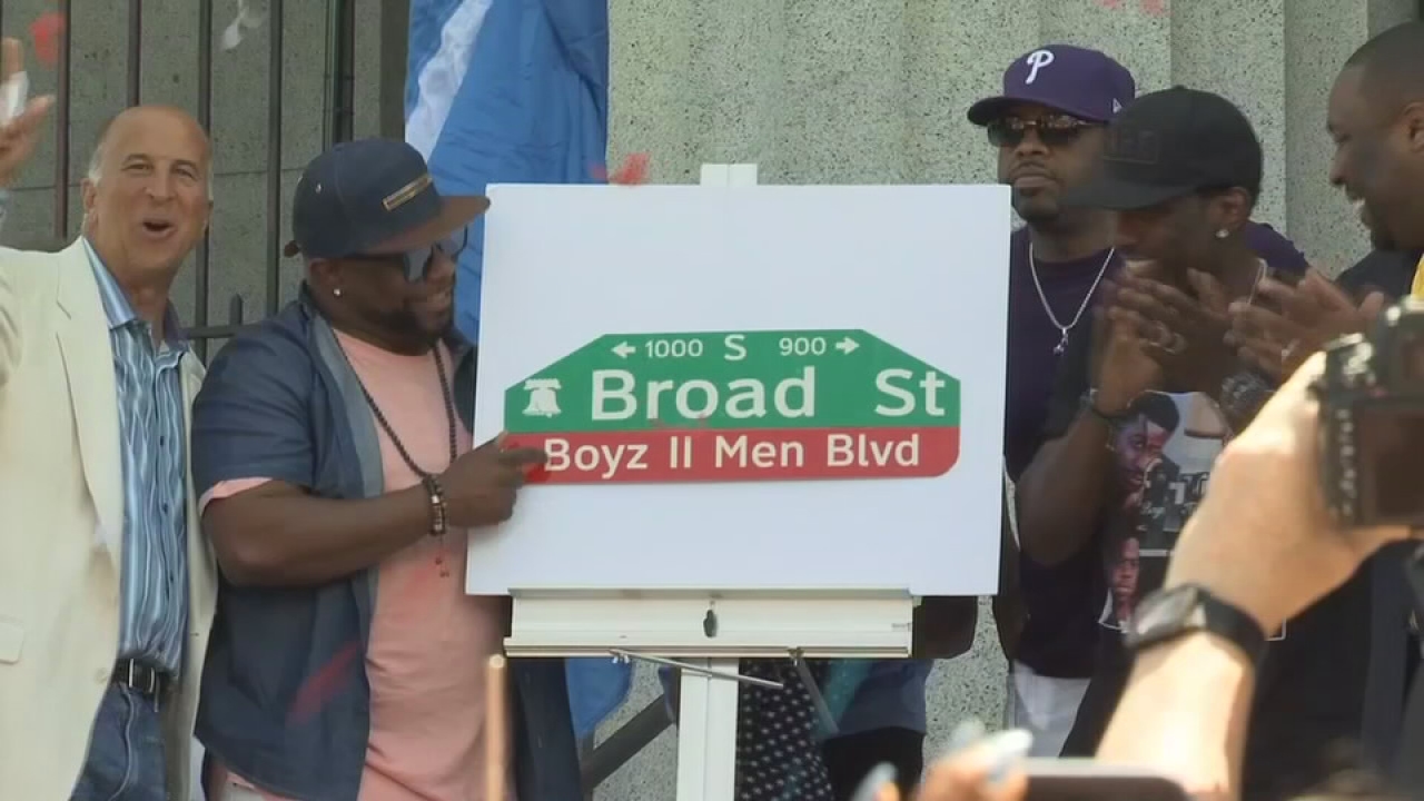 South Philadelphia street named after Boyz II Men - 6abc Philadelphia