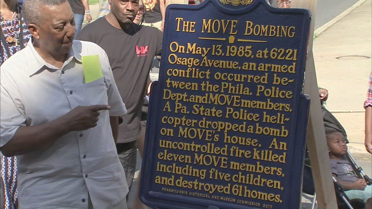 Move Bombing marker unveiled in West Philadelphia