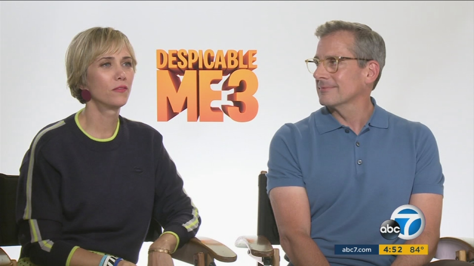 Steve Carell, Kristen Wiig back for 'Despicable Me 3' - ABC7 Los Angeles