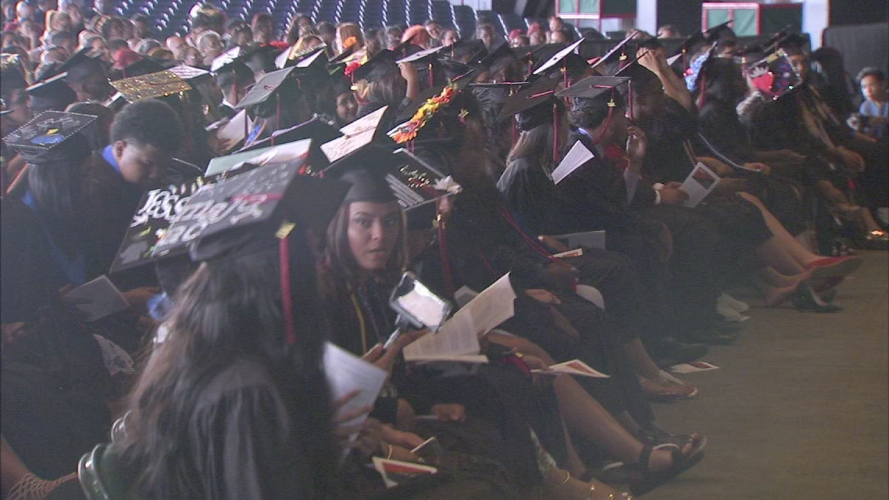 Leap Academy University Charter school graduation