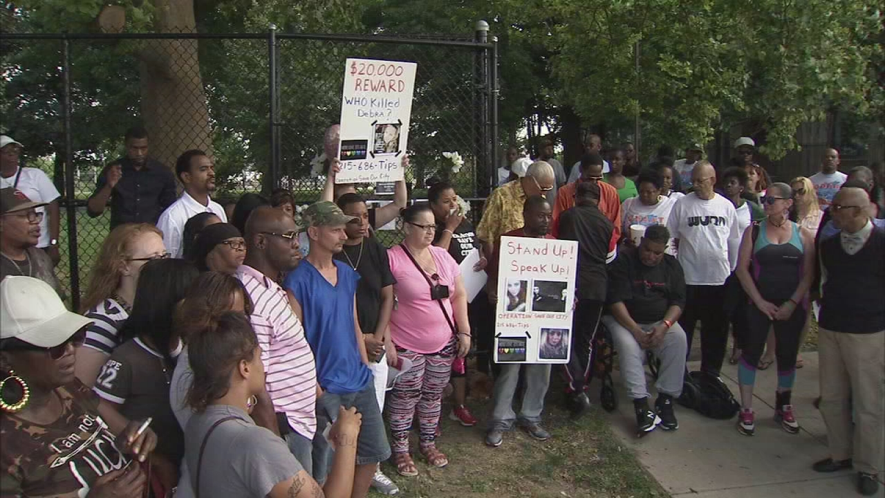 Vigil held for woman murdered near North Philly park