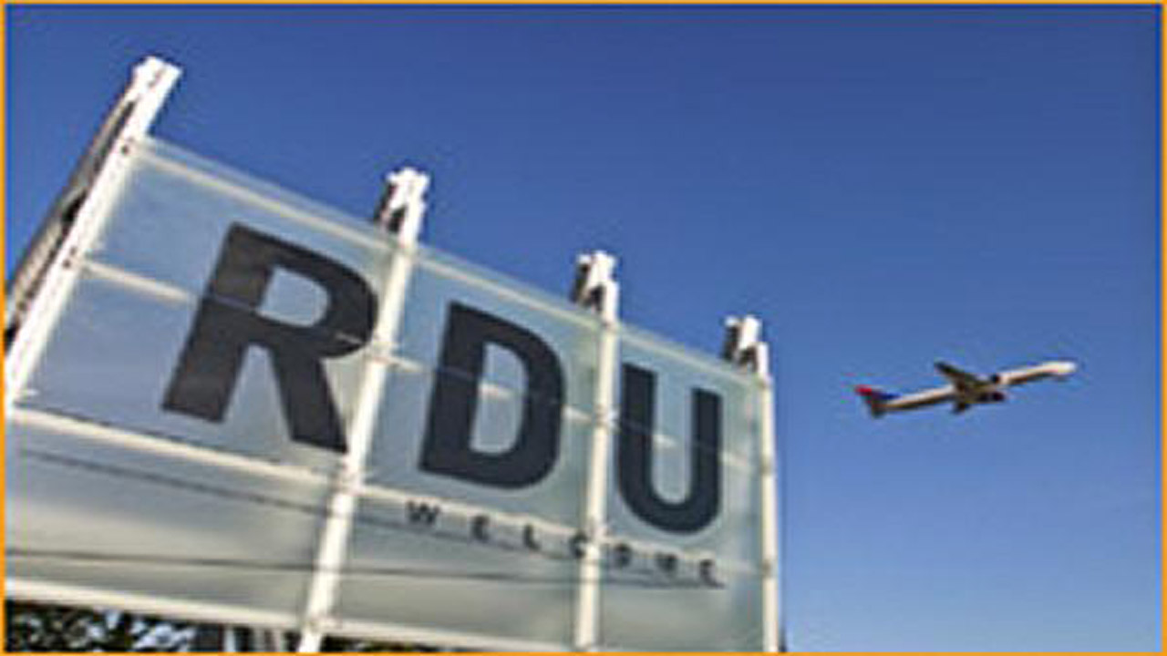 incoming flights rdu