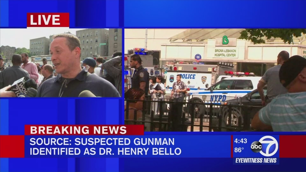 EMT employee heard gunshots while assisting patient