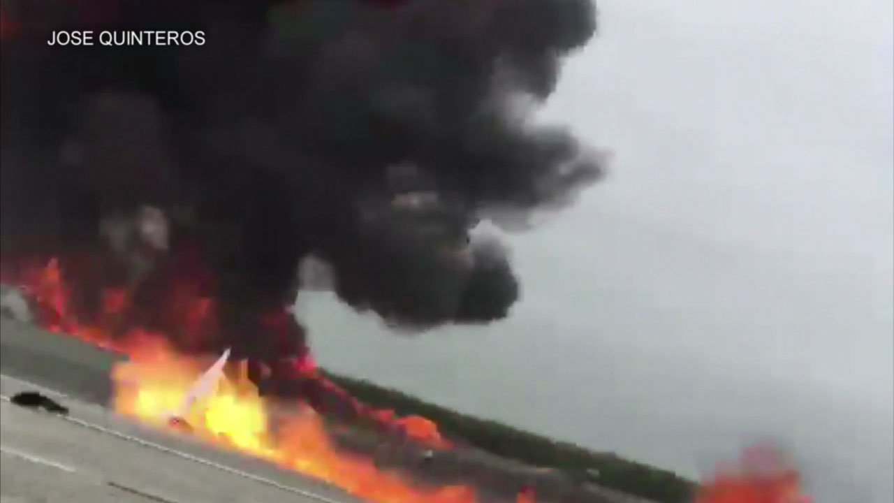 405 Freeway plane crash victims in stable condition
