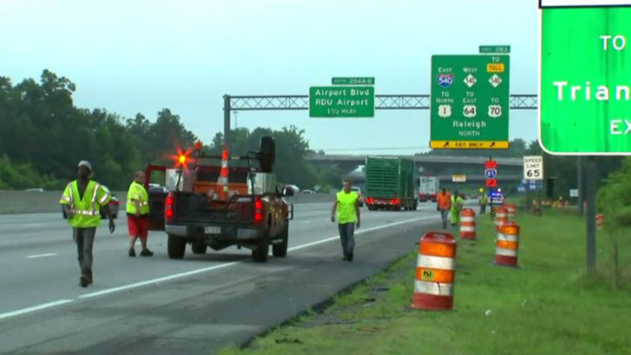 I-40 flyover ramp to I-540 is now reopen