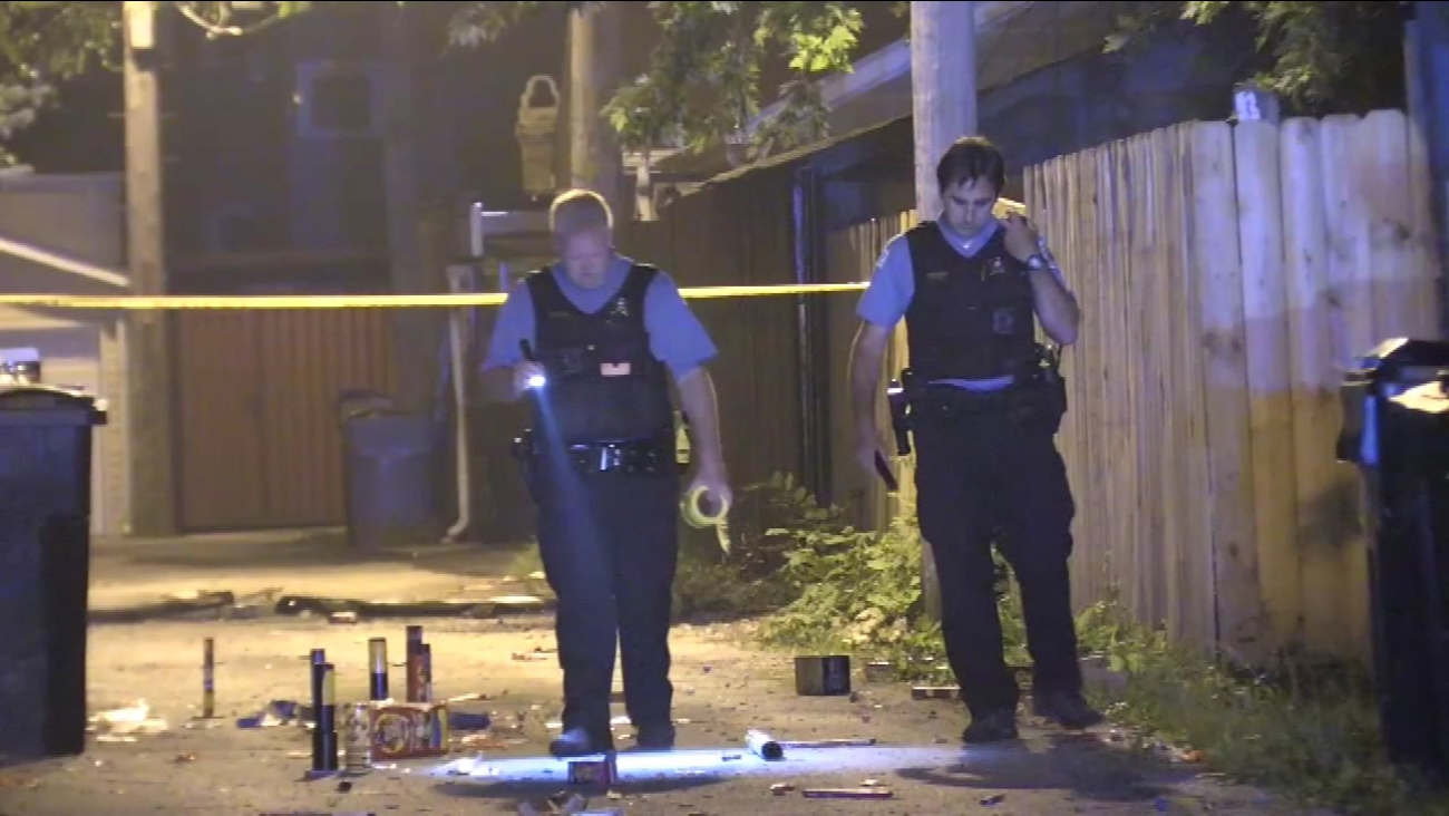 Father killed in fireworks accident in front of young son in Chicago