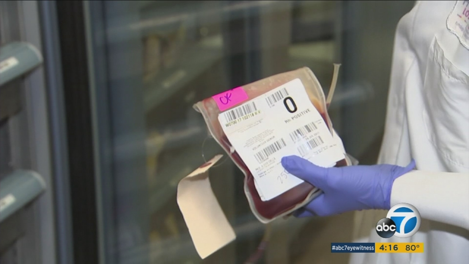 Critical blood shortage prompts CHLA call for donors ABC7 Los Angeles