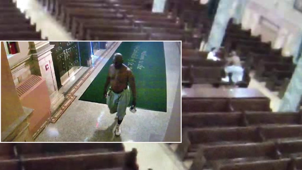 Police looking for man who threatened nun